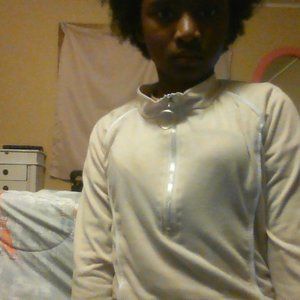 Designer tan shirt with zipper